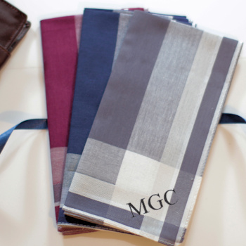 Mens Personalised Hankies