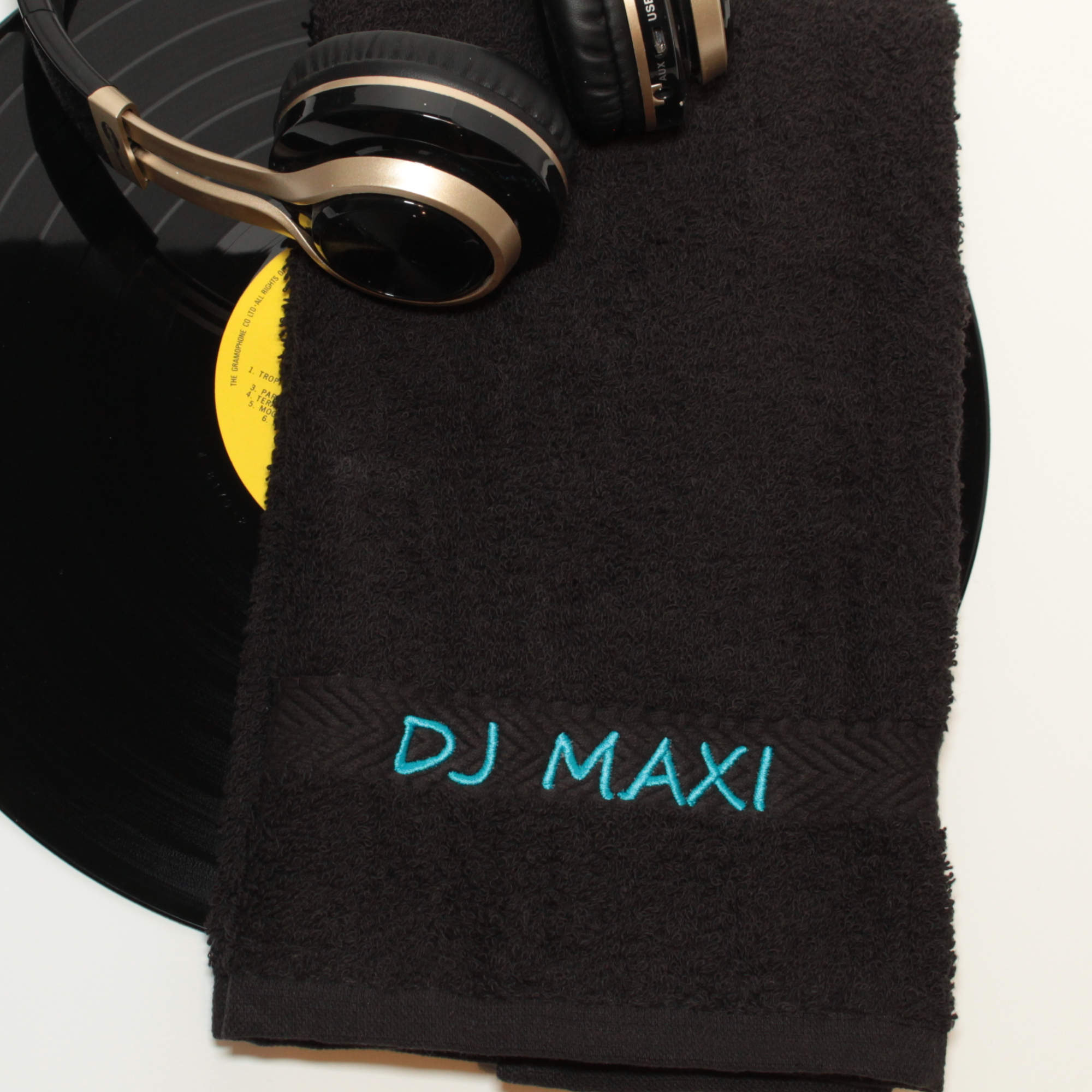 DJ Towel Personalised Embroidered Name