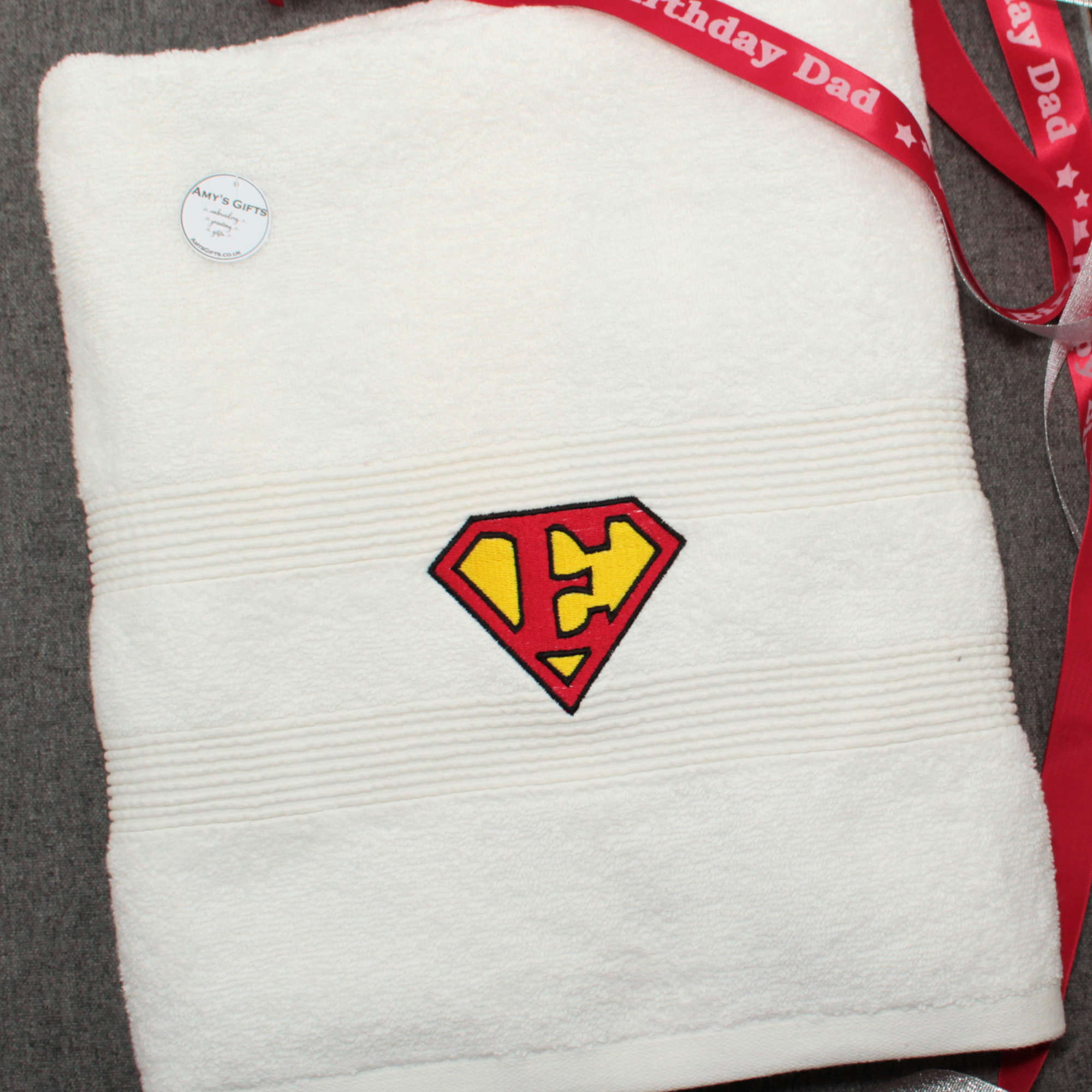 Superman Bath Sheet Personalised Large Towel