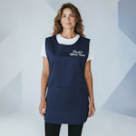 Personalised Tabards Navy Blue Embroidered Workwear