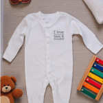 I Love... Embroidered Gift