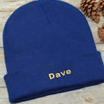 Royal Blue Cuffed Hat