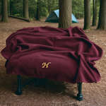 Outdoor Garden Blanket Personalised Snuggle Throw Any Colour