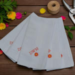 Gardeners Gift Handkerchiefs Gift Box Set of 5 African Daisy Hankies