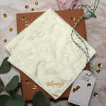 Ivory Jacquard Handkerchief