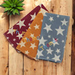 Childrens Handkerchiefs Colourful Star Kids Hanky Set