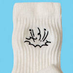 Printed or Embroidered Socks Business Name or Logo Personalised
