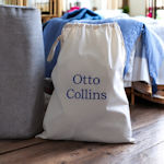 Personalised Laundry Bag Name Embroidered Laundry Sack