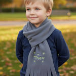 Childrens Scarf Personalised Name Gift Boys