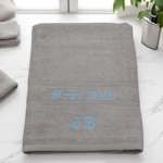 Best Dad Towel Personalised Fathers Gift Idea
