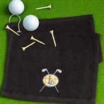 Personalised Golfers Towel