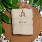 Personalised Yoga Towel Hot Yoga Pilates Fitness Towel