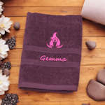 Personalised Yoga Towel Hot Yoga Pilates Fitness Towel