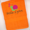 Named Kids Towel Embroidered Design Towels