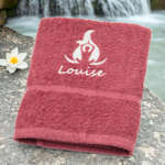 Personalised Yoga Towel Hot Yoga Pilates Fitness Towel