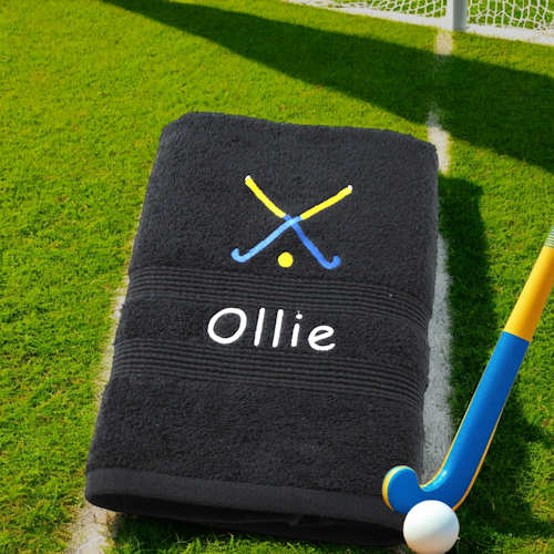Field Hockey Hand Towel Personalised Hockey Sport Towel