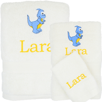 personalised kids towels