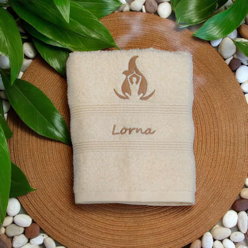 Personalised Yoga Towel Hot Yoga Pilates Fitness Towel