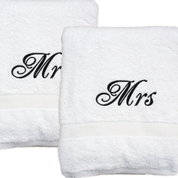 white bath towel sets