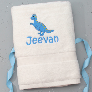 personalised kids towels